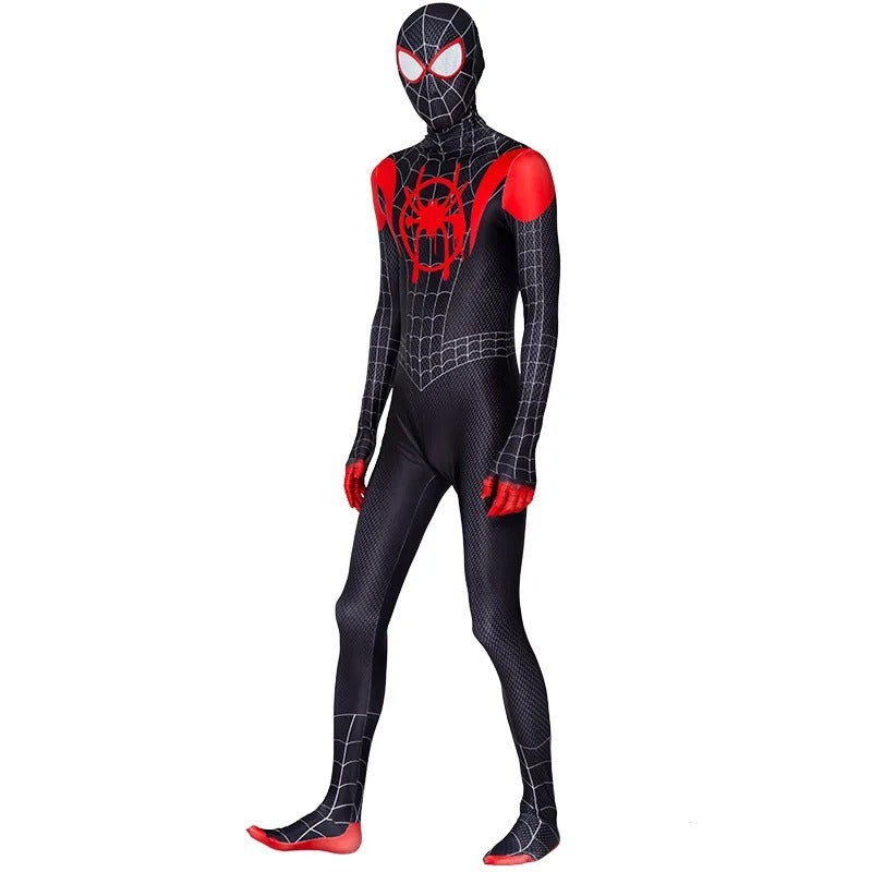 Spiderman Cos Steel Jumpsuit Venom Miles Expedition Children Halloween Gwen In Large Quantities - Image 5